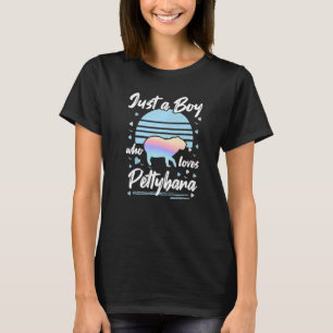 T-shirt Capybara Giant Rodent Pour Pettybara