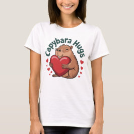T-shirt Capybara Hugs