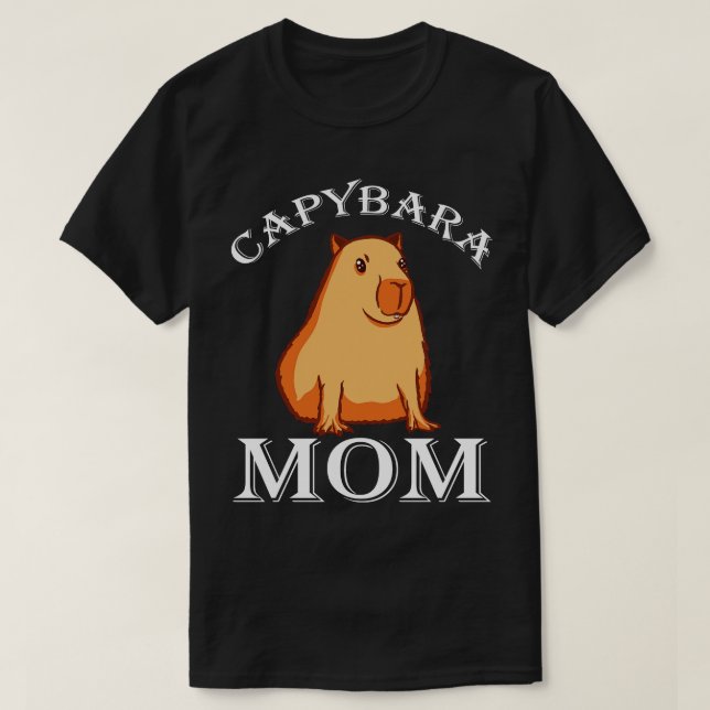 T-shirt Capybara Maman (Design devant)