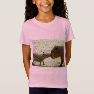 T-Shirt Capybara maman et bébé