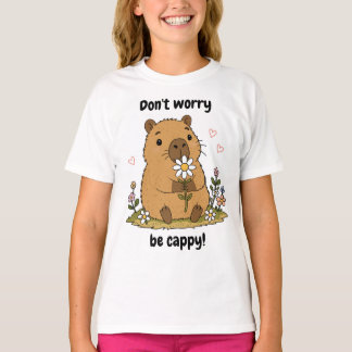T-shirt Capybara Mignon