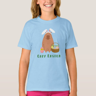 T-shirt Capybara Pâques