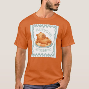 T-shirt CAPYBARA Pas de Chahut Juste des Vibes de Capy Coo