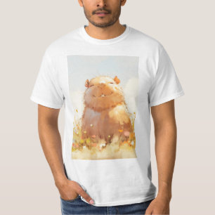 T-shirt Capybara Relaxée