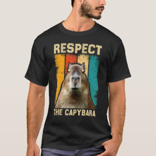 T-shirt Capybara Respecter Les Capybara