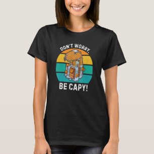 T-shirt Capybara Rodent Cute Pet 8