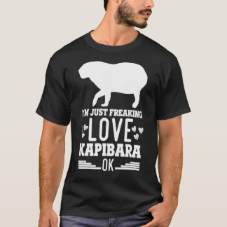 T-shirt Capybara Rodent Géant Pour kapibara 1