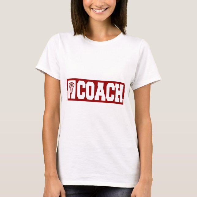 T-shirt Car de lacrosse - rouge (Devant)