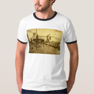 T-shirt Car-ferry au dock, asile grand, Michigan