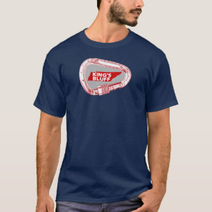 T-shirt Carabiner d'Escalade King's Bluff Tennessee Rock