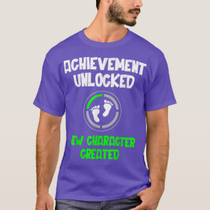 T-shirt Caractère créé Nouveau père Grossesse Faire-part
