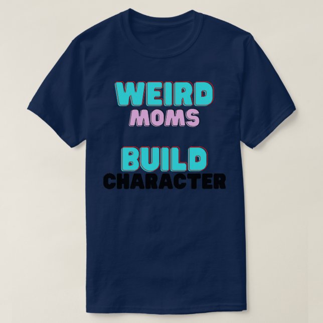 T-shirt Caractère de construction des mamans super11 (Design devant)