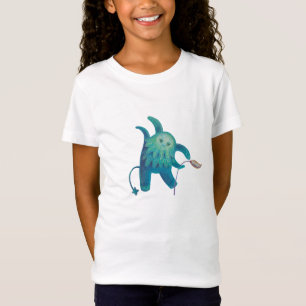 T-Shirt caractère de ressort mignon