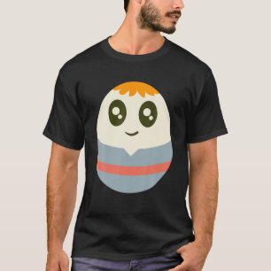 T-shirt Caractère Oeuf de Pâques Joyeux Jour de Pâques