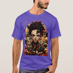 T-shirt Caractères captivants de Démon