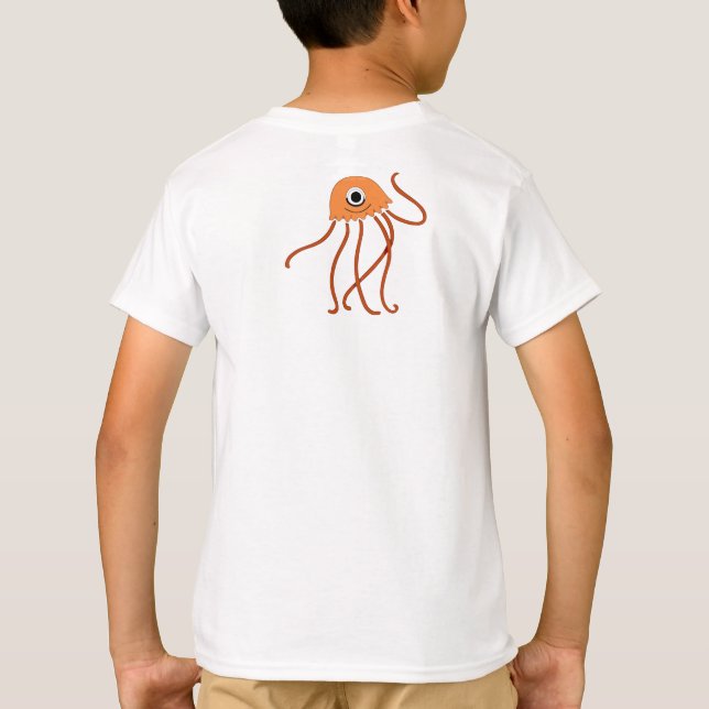T-shirt Caractères Garten Anime (Dos)