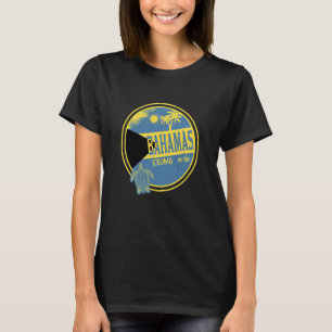 T-shirt Caraïbes Bahamas Exuma Vacances Tropical Vintage