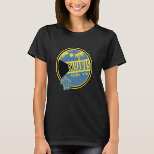 T-shirt Caraïbes Bahamas Exuma Vintage Vacances Tropical