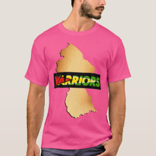 T-shirt Caraibes Cricket Guyana Guerriers Guyanais Cricket
