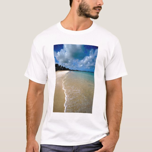 T-shirt Caraïbes, îles Leeward, Antigua, Dickenson (Devant)