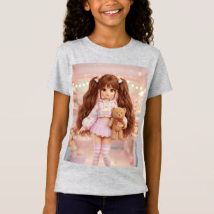 T-Shirt Caramel framboise
