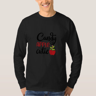 T-shirt Caramel Pomme Cutie Candy Dessert Femmes