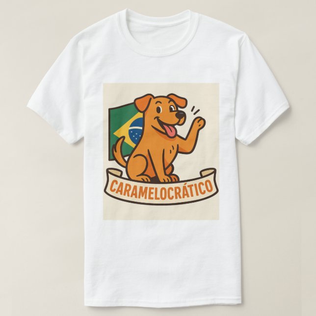 T-shirt Caramelocratico Camiseta (Design devant)