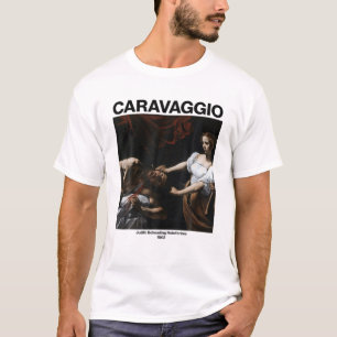 T-shirt Caravaggio - Judith Et Holofernes Célèbre Pain