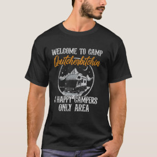 T-shirt Caravane Roulotte Camping Rétro Caravan Camping-Ca