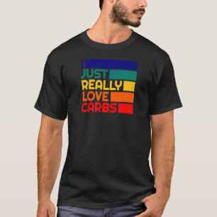 T-shirt Carbes Bodybuilding Poids Diet Coupe Carbs
