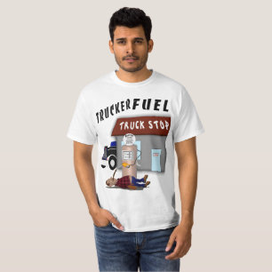 T-shirt Carburant de camionneur
