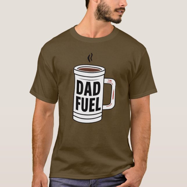 T-shirt Carburant papa (Devant)