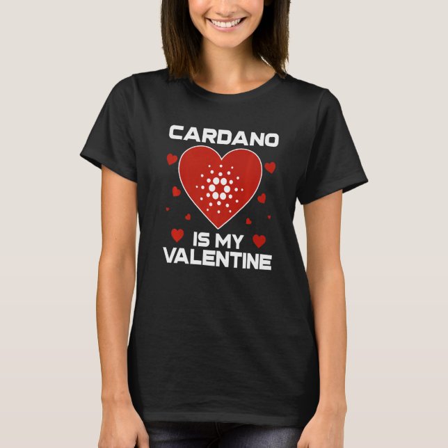T-shirt Cardano Est Ma Pièce Valentine Ada À La Crypte Lun (Devant)