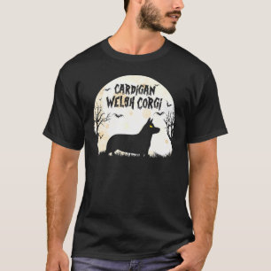 T-shirt Cardigan Gallois Halloween Horreur Corgi