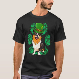 T-shirt Cardigan Leprechaun Welsh Corgi Fête de la Saint-P