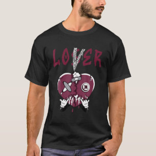 T-shirt Cardinal 3S Loser Loser Lover Driver Matching 3 Ca