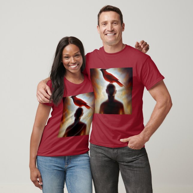 T-shirt Cardinal animal Spirit 2 (Unisexe)