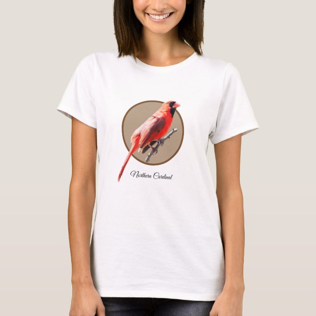 T-shirt Cardinal du Nord (Devant)