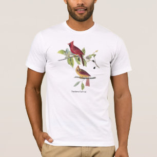 T-shirt Cardinal du nord d'Audubon