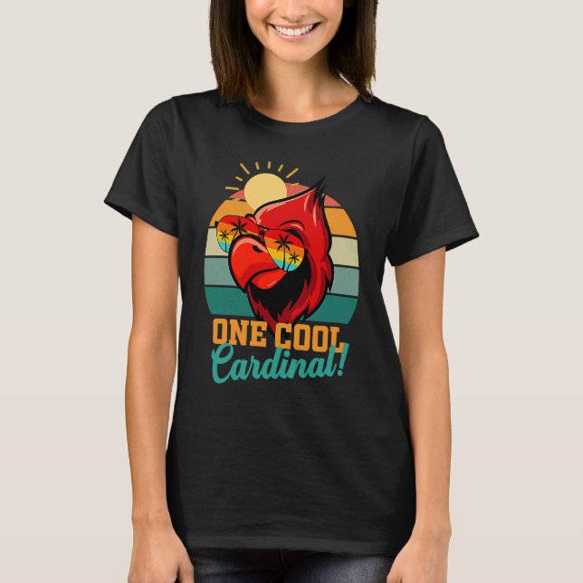 T-shirt Cardinal Femmes Filles Hommes Enfants Cardinal Day (Devant)
