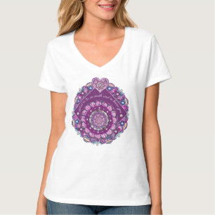 T-shirt Cardinal Red Rosace