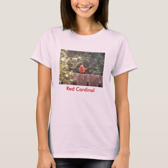 T-shirt Cardinal rouge (Devant)