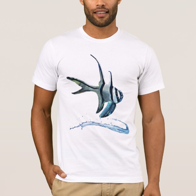T-shirt Cardinalfish stylisé de Banggaii (Devant)