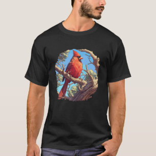 T-shirt Cardinaux Oiseau Cardinal