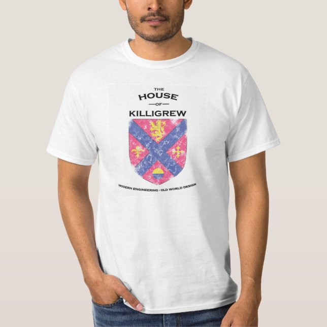 T-shirt Cardinham | Produits de rasage Killigrew (Devant)