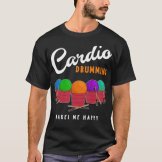 T-shirt Cardio Drumming Squad Group graphique be water my
