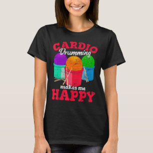 T-shirt Cardio Drumming Squad Gym Fitness Class Ex