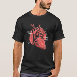 T-shirt Cardiologie Cardiologue Garder le coeur en sécurit