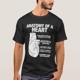T-shirt Cardiologiste Cool du coeur anatomique