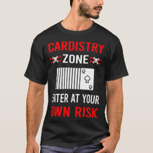 T-shirt Cardiste Cardistique de zone de risque